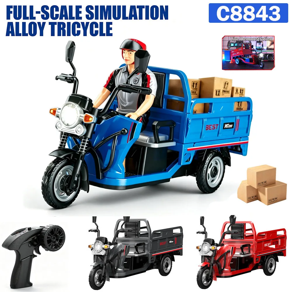 New JJRC C8843 Full Scale Simu - Rc Hobby Grade Truck review and price