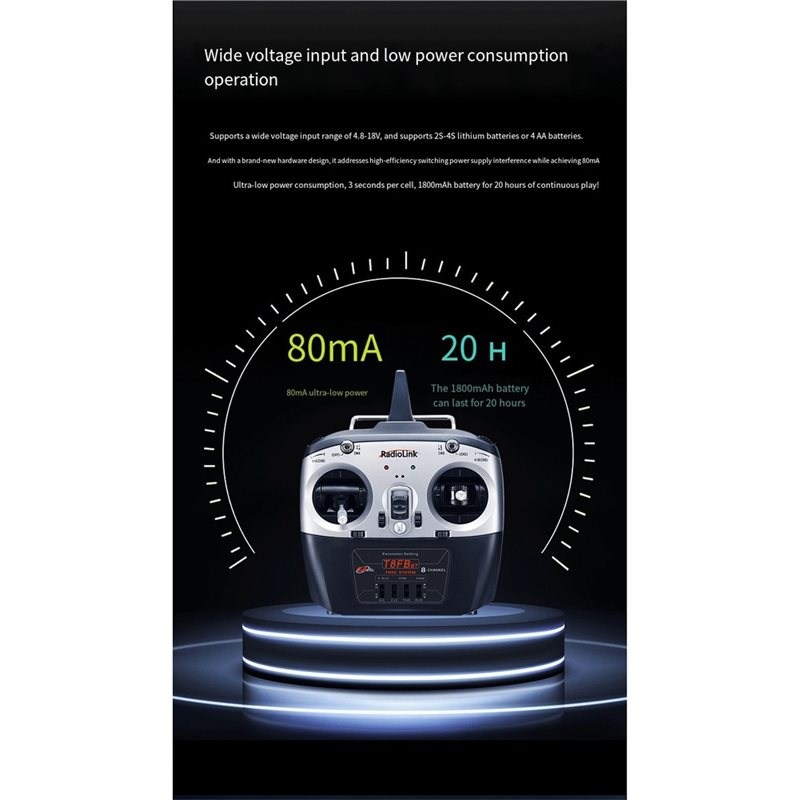 Radiolink T8FB 8CH 2.4Ghz Tran - Receiver Sbus 8Ch review and price