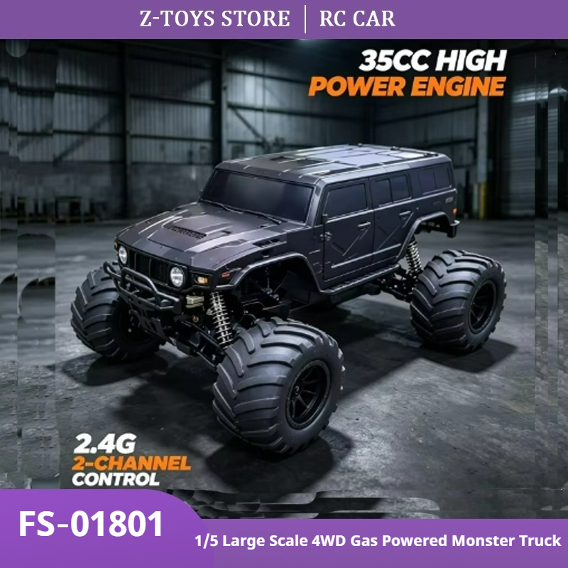 FS‑01801 1/5 Scale 4WD Gas Pow - Rc Hobby Grade Monster Truck review and price