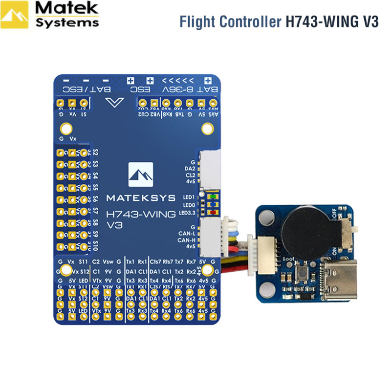 MATEK H743 WING V3 Flight Cont - Rc Plane Hobby Zone review and price