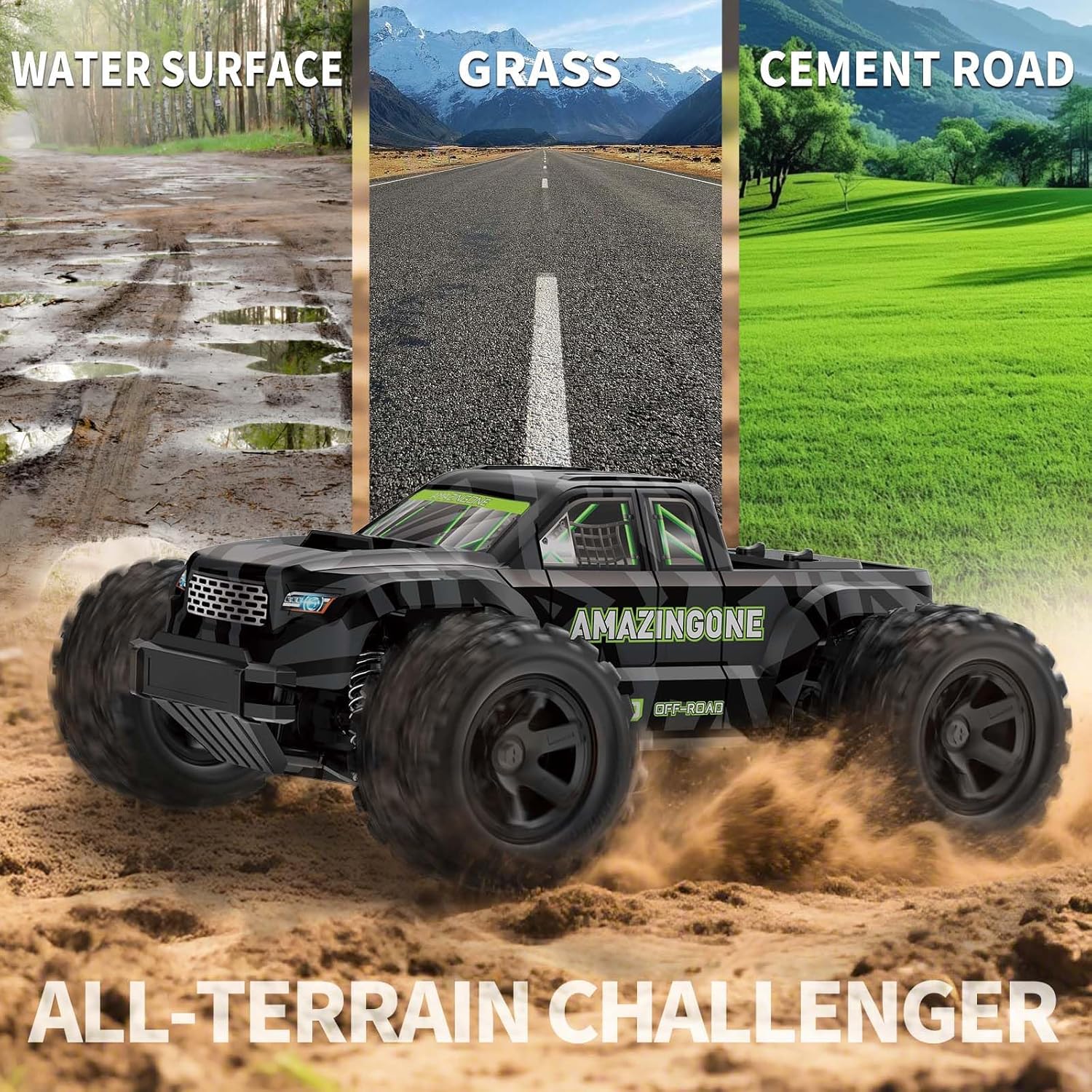 JT18W 1/18 Scale High Speed 35 - Rc Hobby Grade Monster Truck review and price